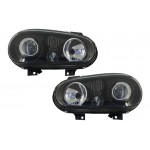 Προβολείς Κατάλληλοι Για Vw Golf 4 (09.1997-09.2003) R32 Design Black Προβολείς Κατάλληλοι Για Vw Golf 4 (09.1997-09.2003) R32 Design Black