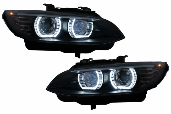 Προβολείς Led Angel Eyes Κατάλληλοι Για Bmw Σειρά 3 E92 E93 (2006-2010) Με Xenon Black Προβολείς Led Angel Eyes Κατάλληλοι Για Bmw Σειρά 3 E92 E93 (2006-2010) Με Xenon Black