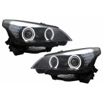 Προβολείς Led Angel Eyes Κατάλληλοι Για Bmw Σειρά 5 E60 E61 (2003-2007) Μαύροι Lci Design Προβολείς Led Angel Eyes Κατάλληλοι Για Bmw Σειρά 5 E60 E61 (2003-2007) Μαύροι Lci Design