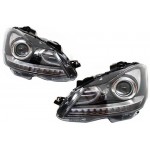Προβολείς Led Drl Bi-Xenon Κατάλληλοι Για Mercedes C-Class W204 Facelift (2011-2014)