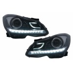 Προβολείς Led Drl Κατάλληλοι Για Mercedes C-Class W204 S204 (2011-2014) Με Δυναμικό Διαδοχικό Φως Στροφής Προβολείς Led Drl Κατάλληλοι Για Mercedes C-Class W204 S204 (2011-2014) Με Δυναμικό Διαδοχικό Φως Στροφής