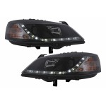 Προβολείς Led Drl Κατάλληλοι Για Opel Astra G (09.1997-02.2004) Μαύροι Προβολείς Led Drl Κατάλληλοι Για Opel Astra G (09.1997-02.2004) Μαύροι
