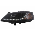 Προβολείς Led Drl Κατάλληλοι Για Opel Astra G (09.1997-02.2004) Μαύροι Προβολείς Led Drl Κατάλληλοι Για Opel Astra G (09.1997-02.2004) Μαύροι