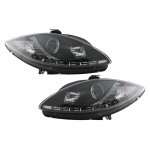 Προβολείς Led Drl Κατάλληλοι Για Seat Leon Altea Toledo (06.2005-2009) Μαύροι
