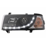 Προβολείς Led Drl Κατάλληλοι Για Vw Transporter T4 (1990-2003) Μαύροι Προβολείς Led Drl Κατάλληλοι Για Vw Transporter T4 (1990-2003) Μαύροι