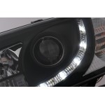Προβολείς Led Drl Κατάλληλοι Για Vw Transporter T4 (1990-2003) Μαύροι Προβολείς Led Drl Κατάλληλοι Για Vw Transporter T4 (1990-2003) Μαύροι