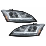 Προβολείς Led Drl Xenon Κατάλληλοι Για Audi Tt 8J (2006-2010) Δυναμικά Φώτα Στροφής Χρωμίου Προβολείς Led Drl Xenon Κατάλληλοι Για Audi Tt 8J (2006-2010) Δυναμικά Φώτα Στροφής Χρωμίου