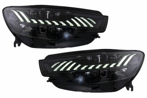 Προβολείς Led Κατάλληλοι Για Audi A6 4G (2011-2014) Μετατροπή Facelift Design Από Xenon Σε Led