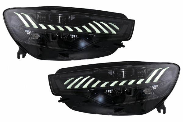 Προβολείς Led Κατάλληλοι Για Audi A6 4G (2011-2014) Μετατροπή Facelift Design Από Xenon Σε Led