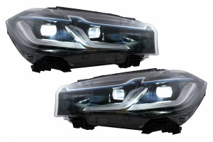 Προβολείς Led Κατάλληλοι Για Bmw X5 F15 (2013-2018) Μετατροπή Από Hid Σε Led Μαύρους