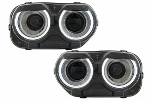 Προβολείς Led Κατάλληλοι Για Dodge Challenger (2015-2023) Μαύροι