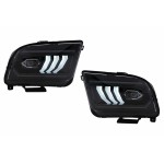 Προβολείς Led Κατάλληλοι Για Ford Mustang V Pre-Facelift (2005-2009) Μαύροι Δυναμικοί Φώτοι Φλας Προβολείς Led Κατάλληλοι Για Ford Mustang V Pre-Facelift (2005-2009) Μαύροι Δυναμικοί Φώτοι Φλας