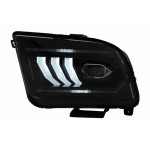 Προβολείς Led Κατάλληλοι Για Ford Mustang V Pre-Facelift (2005-2009) Μαύροι Δυναμικοί Φώτοι Φλας Προβολείς Led Κατάλληλοι Για Ford Mustang V Pre-Facelift (2005-2009) Μαύροι Δυναμικοί Φώτοι Φλας
