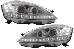 Προβολείς Led Κατάλληλοι Για Mercedes S-Class W221 (2005-2009) Facelift Look Lhd