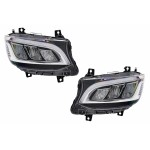 Προβολείς Led Κατάλληλοι Για Mercedes Sprinter Iii 907 910 (2019-2027) Για Αλογόνου