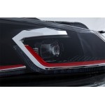 Προβολείς Led Κατάλληλοι Για Vw Golf 6 Vi (2008-2013) Με Facelift G7.5 Gti Σε Κόκκινο χρώμα, Δυναμικά Διαδοχικά Φώτα Στροφής αριστερά/αριστερά. Προβολείς Led Κατάλληλοι Για Vw Golf 6 Vi (2008-2013) Με Facelift G7.5 Gti Σε Κόκκινο χρώμα, Δυναμικά Διαδοχικά Φώτα Στροφής αριστερά/αριστερά.