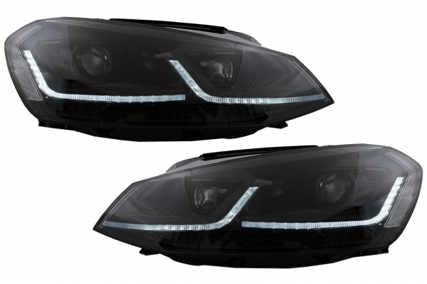 Προβολείς Led Κατάλληλοι Για Vw Golf 7 Vii (2012-2017) Μαύροι, Facelift G7.5 Design Με Διαδοχικά Δυναμικά Φώτα Στροφής Προβολείς Led Κατάλληλοι Για Vw Golf 7 Vii (2012-2017) Μαύροι, Facelift G7.5 Design Με Διαδοχικά Δυναμικά Φώτα Στροφής