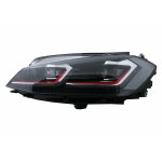 Προβολείς Led Κατάλληλοι Για Vw Golf 7.5 Vii (2017-και μετά) Gti Look Με Διαδοχικά Δυναμικά Φώτα Στροφής