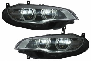 Προβολείς Led Xenon Angel Eyes 3D Dual Halo Ζάντες Κατάλληλες Για Bmw X6 E71 (2008-2012)