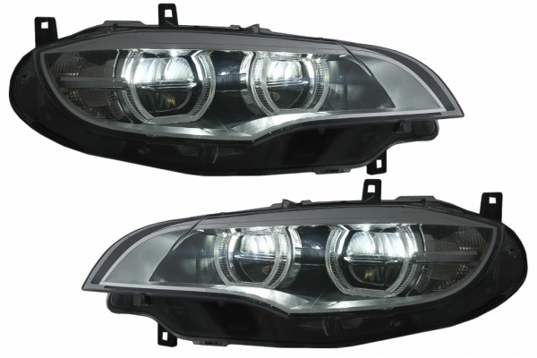 Προβολείς Led Xenon Angel Eyes 3D Dual Halo Ζάντες Κατάλληλες Για Bmw X6 E71 (2008-2012) Προβολείς Led Xenon Angel Eyes 3D Dual Halo Ζάντες Κατάλληλες Για Bmw X6 E71 (2008-2012)