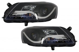 Προβολείς Light Bar Led Drl Κατάλληλοι Για Vw Passat B7 (10.2010-10.2014) Μαύροι