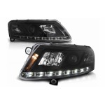Προβολείς Xenon Led Drl Κατάλληλοι Για Audi A6 4F C6 (04.2004-2008) Μαύροι