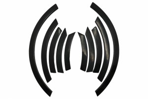 Προεκτάσεις φτερών, Θόλων τροχών, Κατάλληλες Για Land Range Rover Sport L494 (2013-και μετά) Svr Design