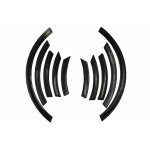 Προεκτάσεις φτερών, Θόλων τροχών, Κατάλληλες Για Land Range Rover Sport L494 (2013-και μετά) Svr Design