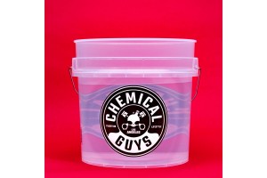 Διαφανής Κουβάς Ανθεκτικού Τύπου Με Λογότυπο Chemical Guys (17lt)