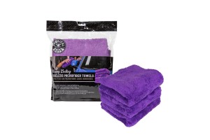 Happy Ending Edgless Πετσέτα Μικροϊνών, Μωβ 40cm X 40cm (3ΤΜΧ)