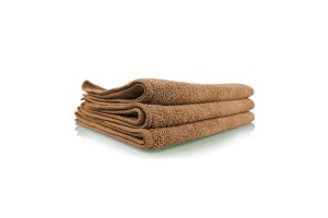 Workhorse Επαγγελματική Πετσέτα Μικροϊνών, Καφέ 40cm X 40cm (3ΤΜΧ)