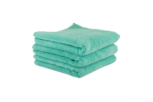 Workhorse Επαγγελματική Πετσέτα Μικροϊνών, Πράσινη 40cm X 40cm (3ΤΜΧ)