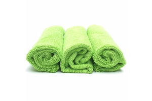 Smartbee Adamite Πράσινο Πανί Μικροϊνών Γενικής Χρήσης 40x40cm, 3 τεμ, 265gsm, Overlock