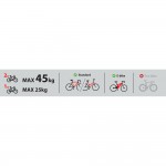 Βαση Ποδηλατων Κοτσαδορου Elix 2 Για 2 +1 Ποδηλατα (N50411) Η 1 E-BIKE (ΑΝΑΚΛΙΣΗ/ΜΟΧΛΟΣ/ΑΝΤΑΠ.13PIN)