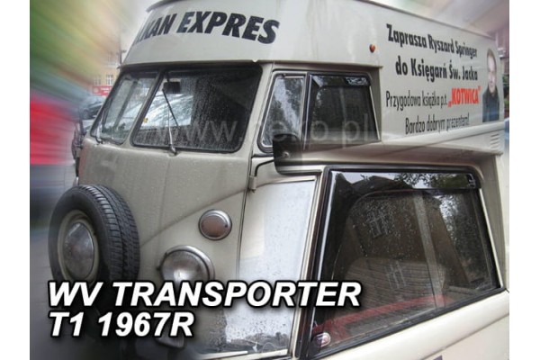 Vw Transporter T1 2D 1967-1969 - (ΑΥΤΟΚΟΛΛΗΤΟΙ)ΑΝΕΜΟΘΡΑΥΣΤΕΣ Αυτοκινητου Απο Ευκαμπτο Φιμε Πλαστικο Heko - 2 ΤΕΜ.