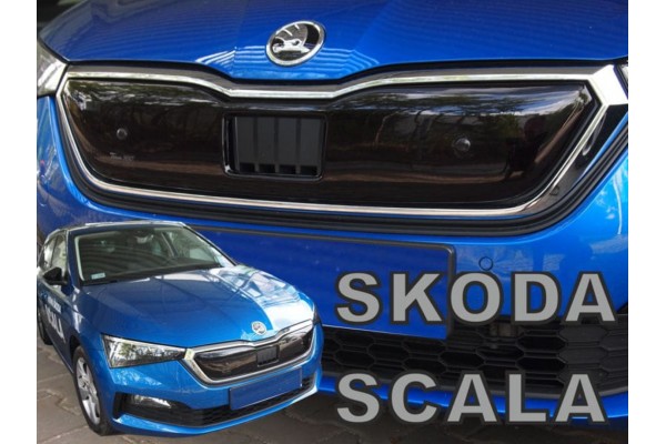 Skoda Scala 2019+​ Καλυμμα Ψυγειου Χειμωνα Απο Ευκαμπτο Φιμε Πλαστικο Heko - 1 ΤΕΜ.