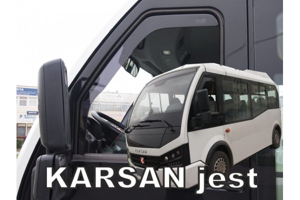 Heko - Ανεμοθραύστες Παραθύρων Για Karsan Jest 2013 > 2πορτο Υλικό Acrylic Χρώμα Φιμέ - 2 τεμ. (ΑΝΕΜ.10023)