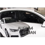 Ανεμοθραυστες Για Audi A4 4D 2016 Σετ Αυτοκινητου Απο Ευκαμπτο Φιμε Πλαστικο Heko - 4 ΤΕΜ.