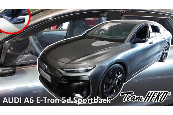 Heko - Ανεμοθράυστες Για Audi A6 E-Tron 5 Doors Sportback (έκδοση Με κάμερες) 2024+ Σετ Αυτοκινήτου Απο Εύκαμπτο Φιμέ Πλαστικό - 4 τεμ. (ΑΝΕΜ.SET10296) Heko - Ανεμοθράυστες Για Audi A6 E-Tron 5 Doors Sportback (έκδοση Με κάμερες) 2024+ Σετ Αυτοκινήτου Απο Εύκαμπτο Φιμέ Πλαστικό - 4 τεμ. (ΑΝΕΜ.SET10296)