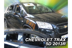 Chevrolet Trax 5D 2013-2020 Σετ Ανεμοθραυστες Αυτοκινητου Απο Ευκαμπτο Φιμε Πλαστικο Heko - 4 ΤΕΜ.