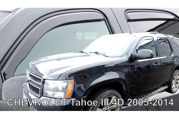 Heko – Ανεμοθραύστες Παραθύρων Για Chevrolet Tahoe Suv 4πορτο 2005 > 2014 (Εμπρός & Πίσω) – 4 Τεμ. (ANEM.SET10554)