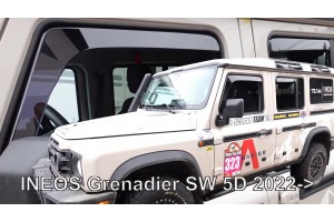 Heko – Ανεμοθραύστες Παραθύρων Για Ineos Grenadier Sw 5πορτο 2022 > (Εμπρός & Πίσω) – 4 Τεμ. (ANEM.SET10703)