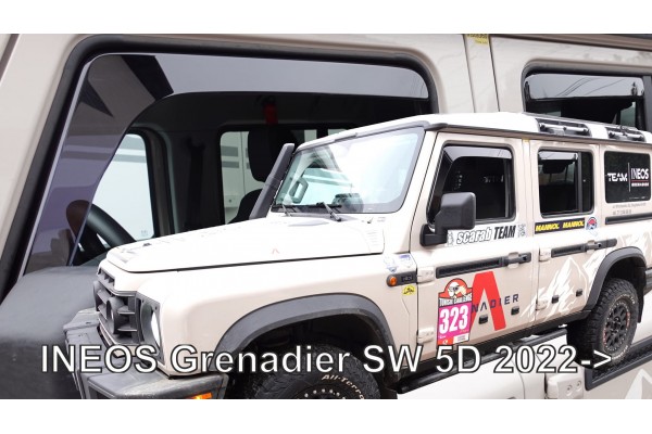 Heko – Ανεμοθραύστες Παραθύρων Για Ineos Grenadier Sw 5πορτο 2022 > (Εμπρός & Πίσω) – 4 Τεμ. (ANEM.SET10703)