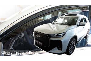 Heko - Ανεμοθραύστες Παραθύρων Για Chery Tiggo 7 Ii Gen 2020 > 5πορτο Υλικό Acrylic Χρώμα Φιμέ - 2 τεμ. (ΑΝΕΜ.10803)