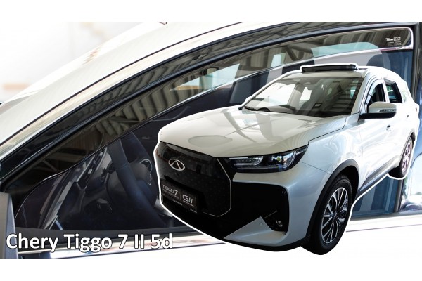Heko - Ανεμοθραύστες Παραθύρων Για Chery Tiggo 7 Ii Gen 2020 > 5πορτο Υλικό Acrylic Χρώμα Φιμέ - 2 τεμ. (ΑΝΕΜ.10803)