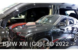 Heko - Ανεμοθραύστες Παραθύρων Για Bmw Xm (G09) 2022 > 5πορτο Υλικό Acrylic Χρώμα Φιμέ - 4 τεμ. (ΑΝΕΜ.SET11004)