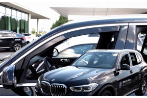 Bmw X5 G05 5D 2018+ Ζευγαρι Ανεμοθραυστες Αυτοκινητου Απο Ευκαμπτο Φιμε Πλαστικο Heko - 2 ΤΕΜ.