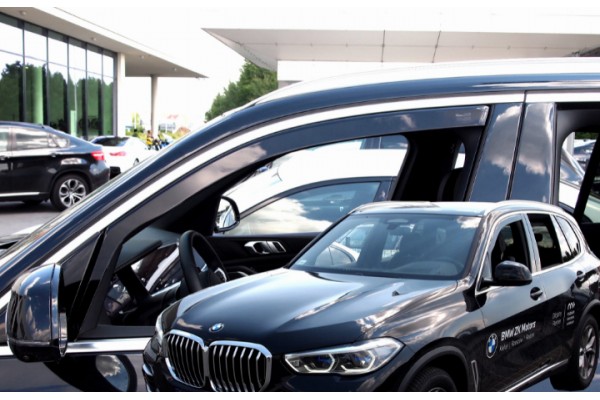 Bmw X5 G05 5D 2018+ Ζευγαρι Ανεμοθραυστες Αυτοκινητου Απο Ευκαμπτο Φιμε Πλαστικο Heko - 2 ΤΕΜ.