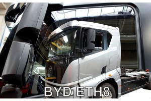 Heko - Ανεμοθραύστες Παραθύρων Για Byd ETH8 2023 > 2πορτο Υλικό Acrylic Χρώμα Φιμέ - 2 τεμ. (ΑΝΕΜ.11301/TRUCK)