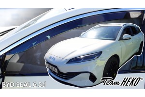 Heko - Ανεμοθραύστες Για Byd Seal 6 5 Doors 2024+ Ζευγάρι Απο Εύκαμπτο Φιμέ Πλαστικό - 2 τεμ. (ΑΝΕΜ.11316-1)